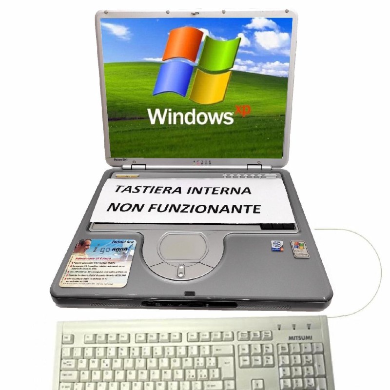 Packard Bell 22028 Con Windows XP Seriale Floppy Tastiera Esterna