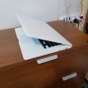 PC SLIM cod 18200 Con Windows 10 hd SSD quad core BIANCO STILE APPLE