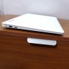 PC SLIM cod 18200 Con Windows 10 hd SSD quad core BIANCO STILE APPLE