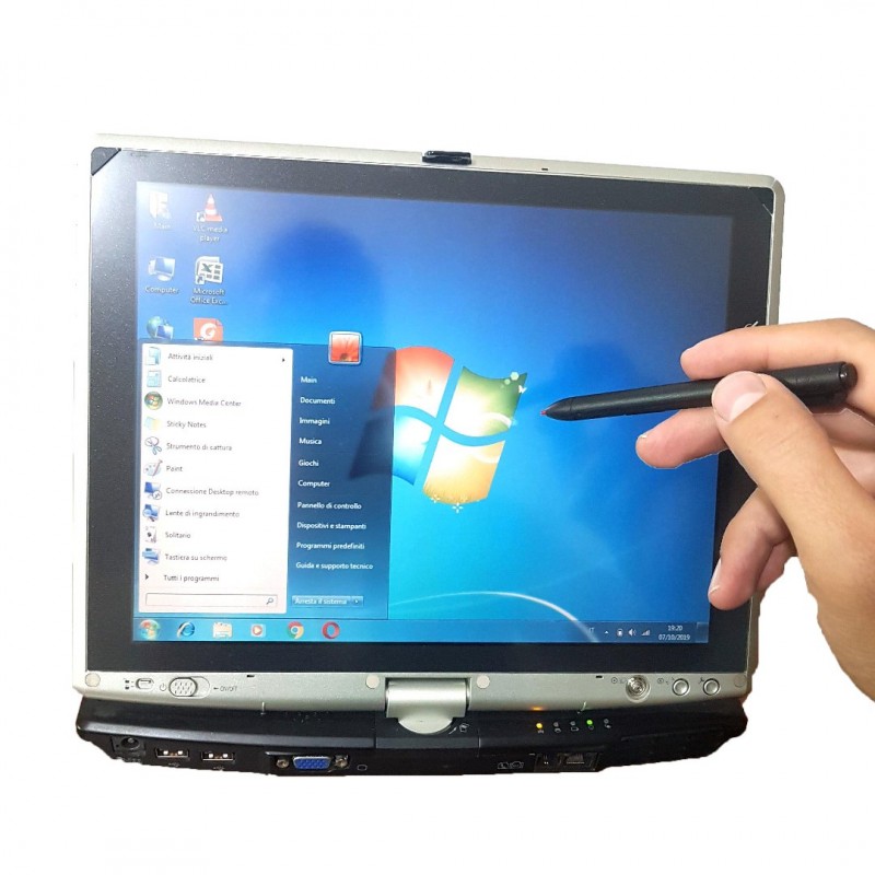 Notebook TABLET PC 18053 con WINDOWS 7 12" Pollici touch pennino