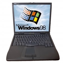Pc Portatile con seriale integrata e windows 98 in vendita