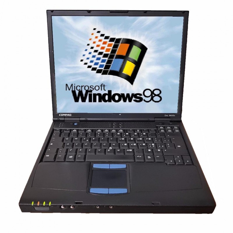 PC Compaq WINDOWS 98 Funzionante con porta seriale e parallela Pentium III 3