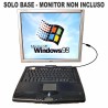 Notebook senza schermo Windows 98 funzionante