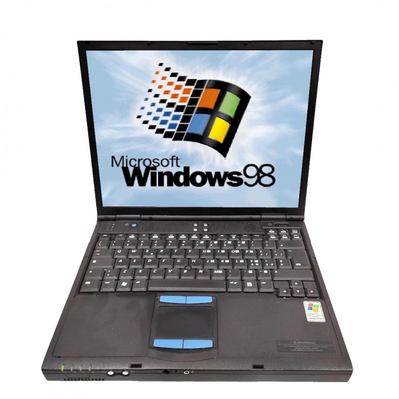 Notebook ** PC 21072 Compaq Windows 98 Porta Seriale RS232