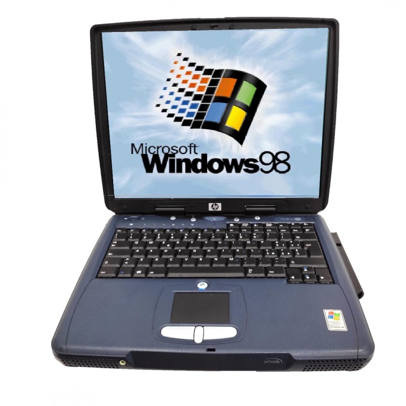 Notebook HP ** 21073 Con Windows 98 Porta LAN - PARALLELA