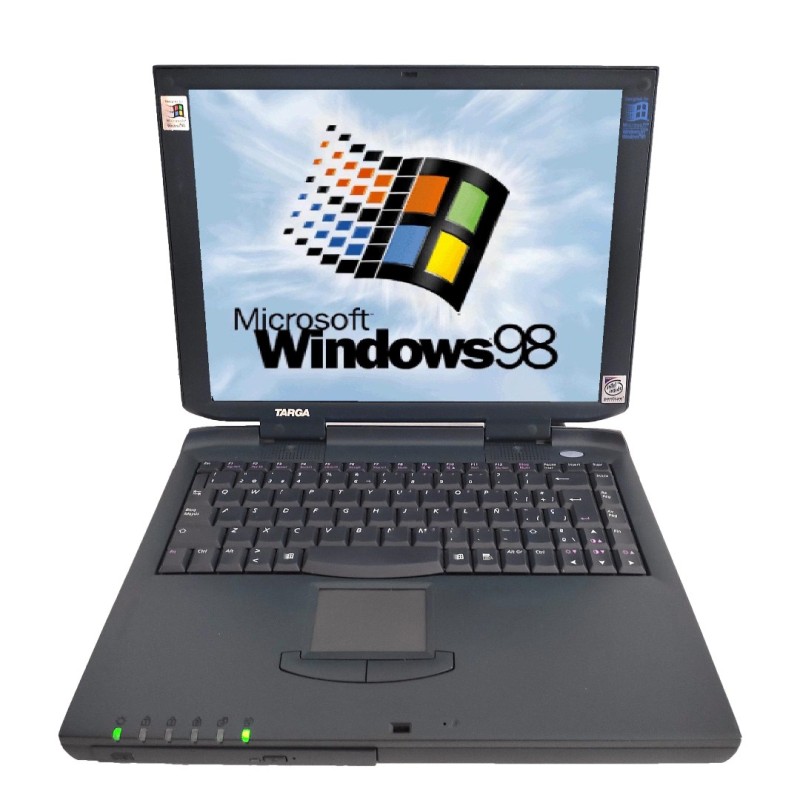PC Targa ** 22015 Pentium MMX Funzionante Windows 98 Seriale